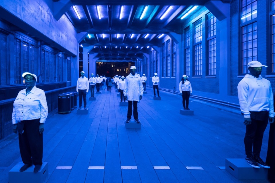 "Mile Long Opera", performance, New York's High Line,  3rd - 8th October 2018